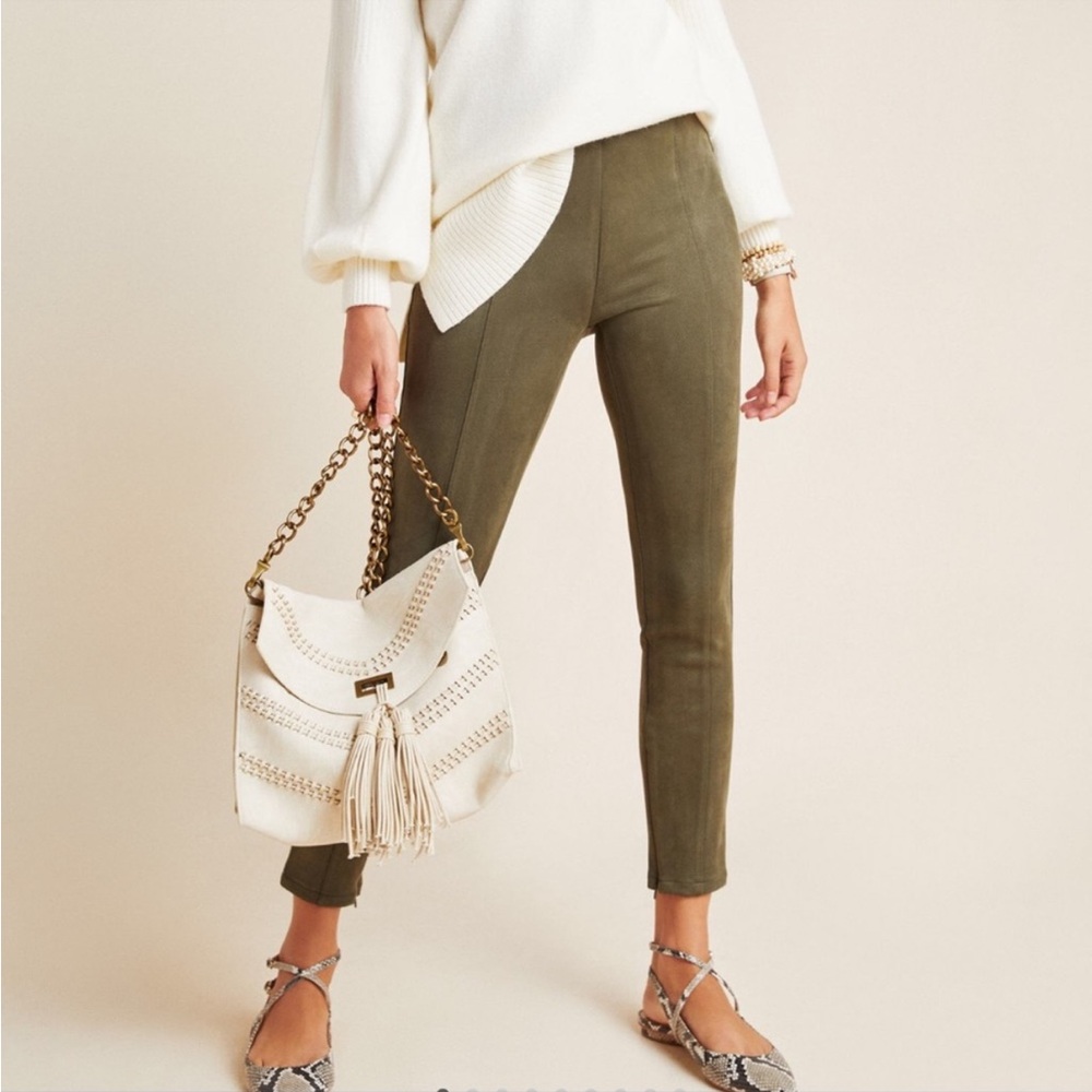 Olive Green Women's Pants